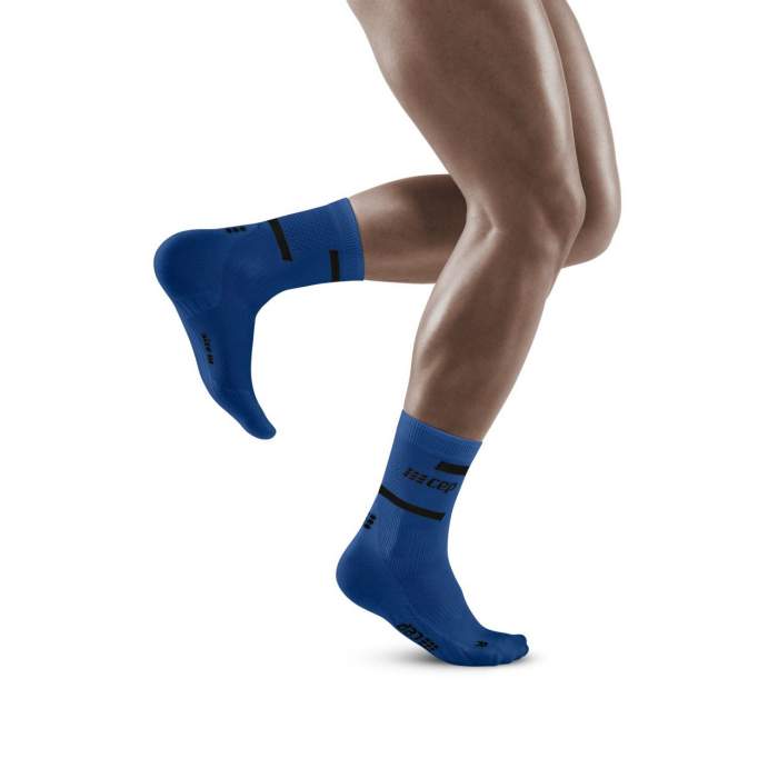 CEP Socks Men Mid Bleu