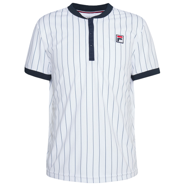 Fila T-Shirt Button Blanc
