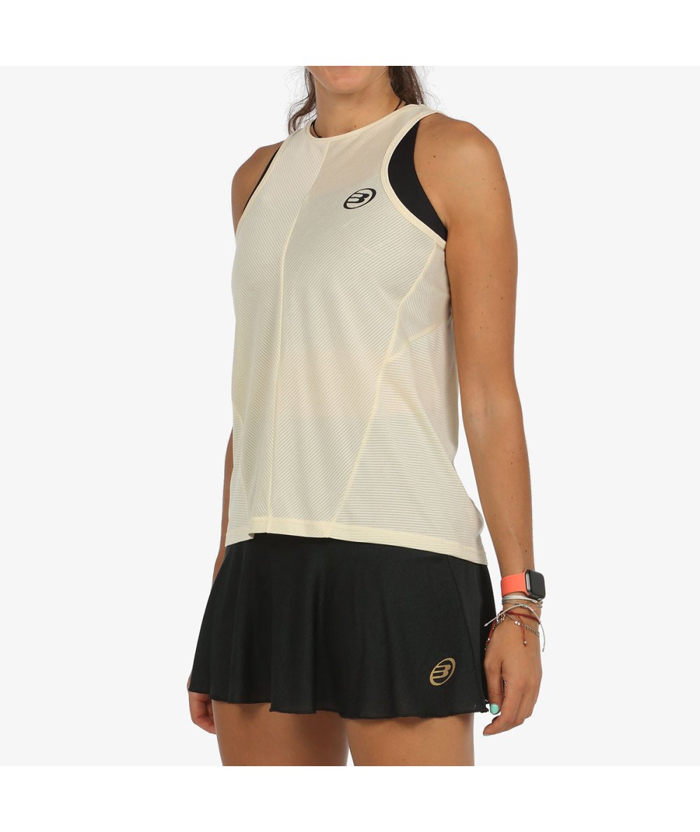 Bullpadel T-shirt Yerra Beige G. Triay