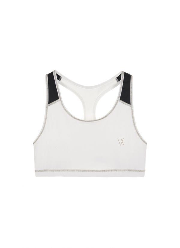 Vieux Jeu Brassière Kitty Blanc
