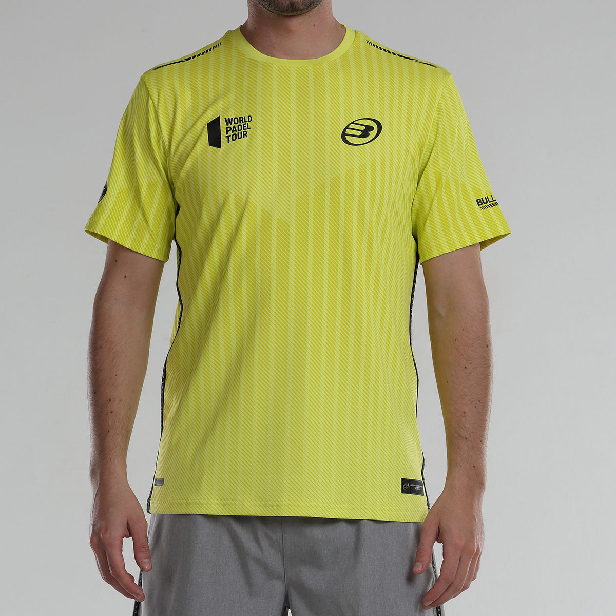 Bullpadel T-shirt Limbo WPT jaune