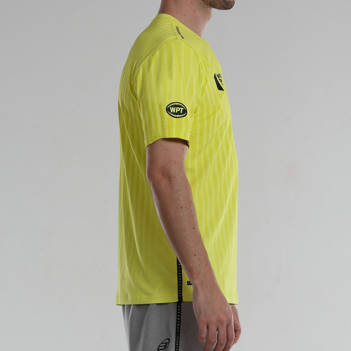 Bullpadel T-shirt Limbo WPT jaune