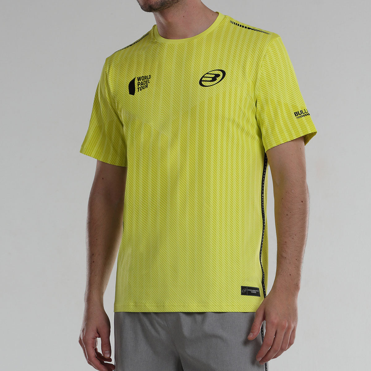 Bullpadel T-shirt Limbo WPT jaune