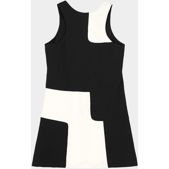 Vieux Jeu Robe Lina Noir/Blanc
