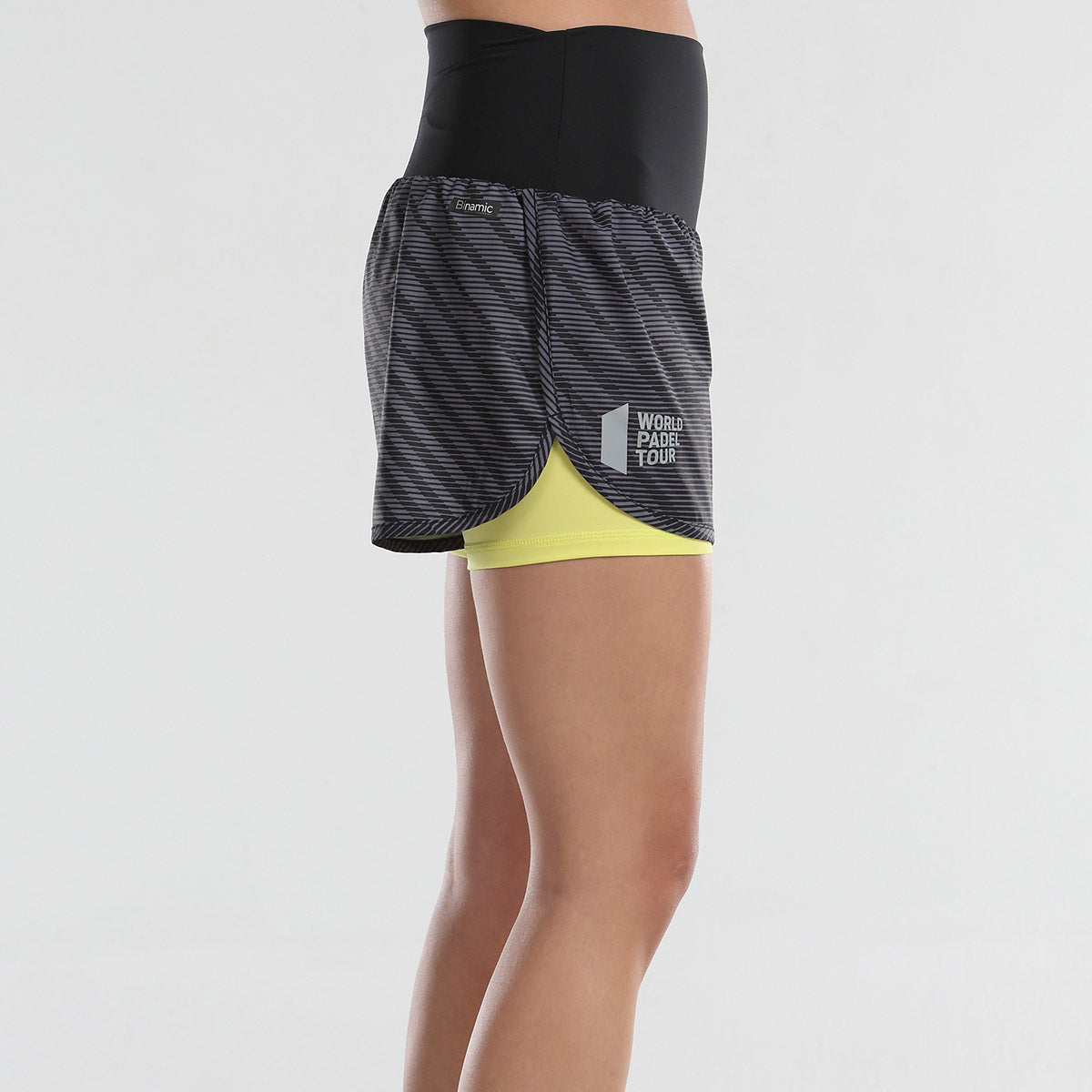 Bullpadel Short noir Lonja WPT