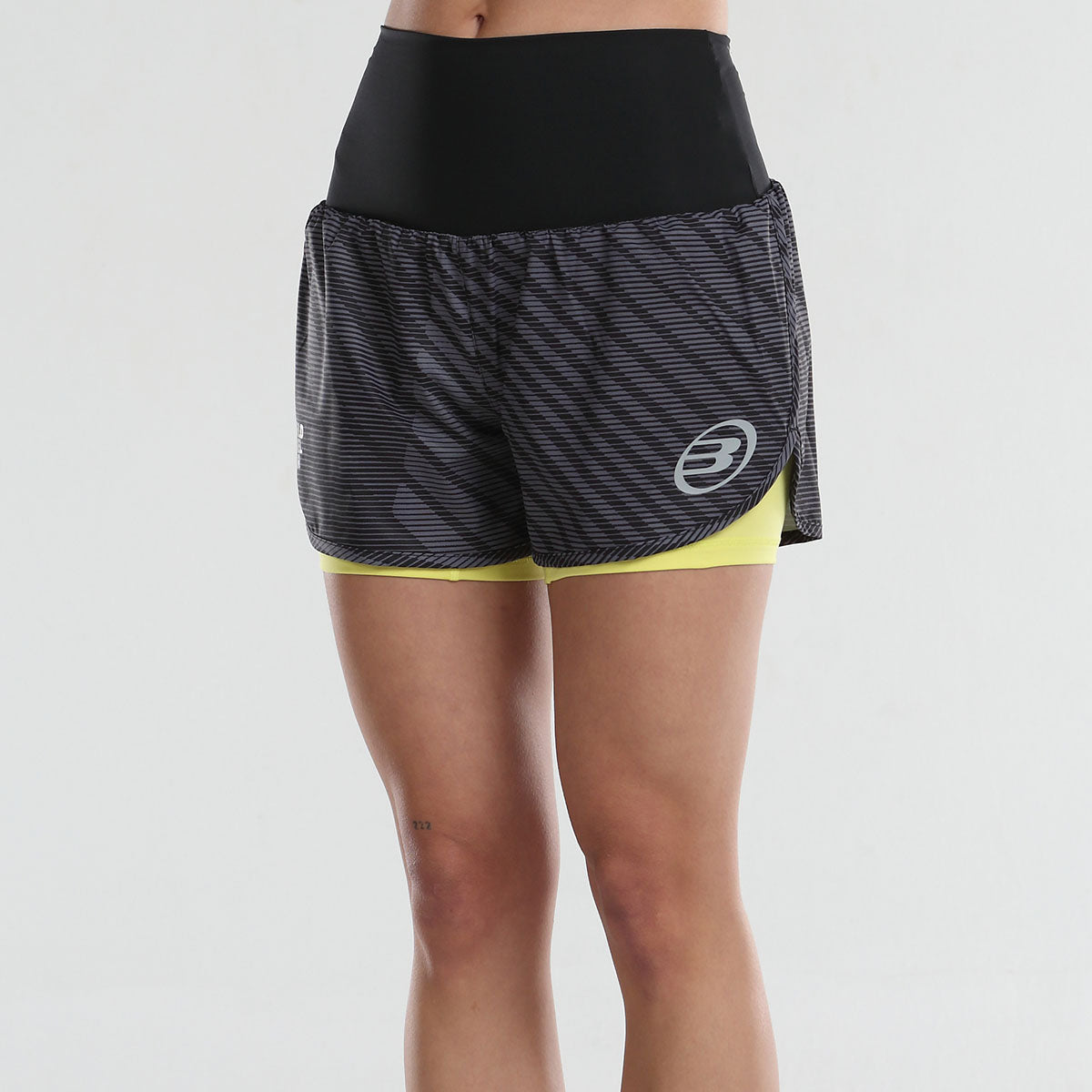 Bullpadel Short noir Lonja WPT