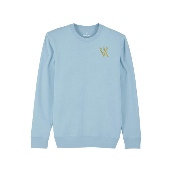 Vieux Jeu Sweat Lopa Bleu Ciel