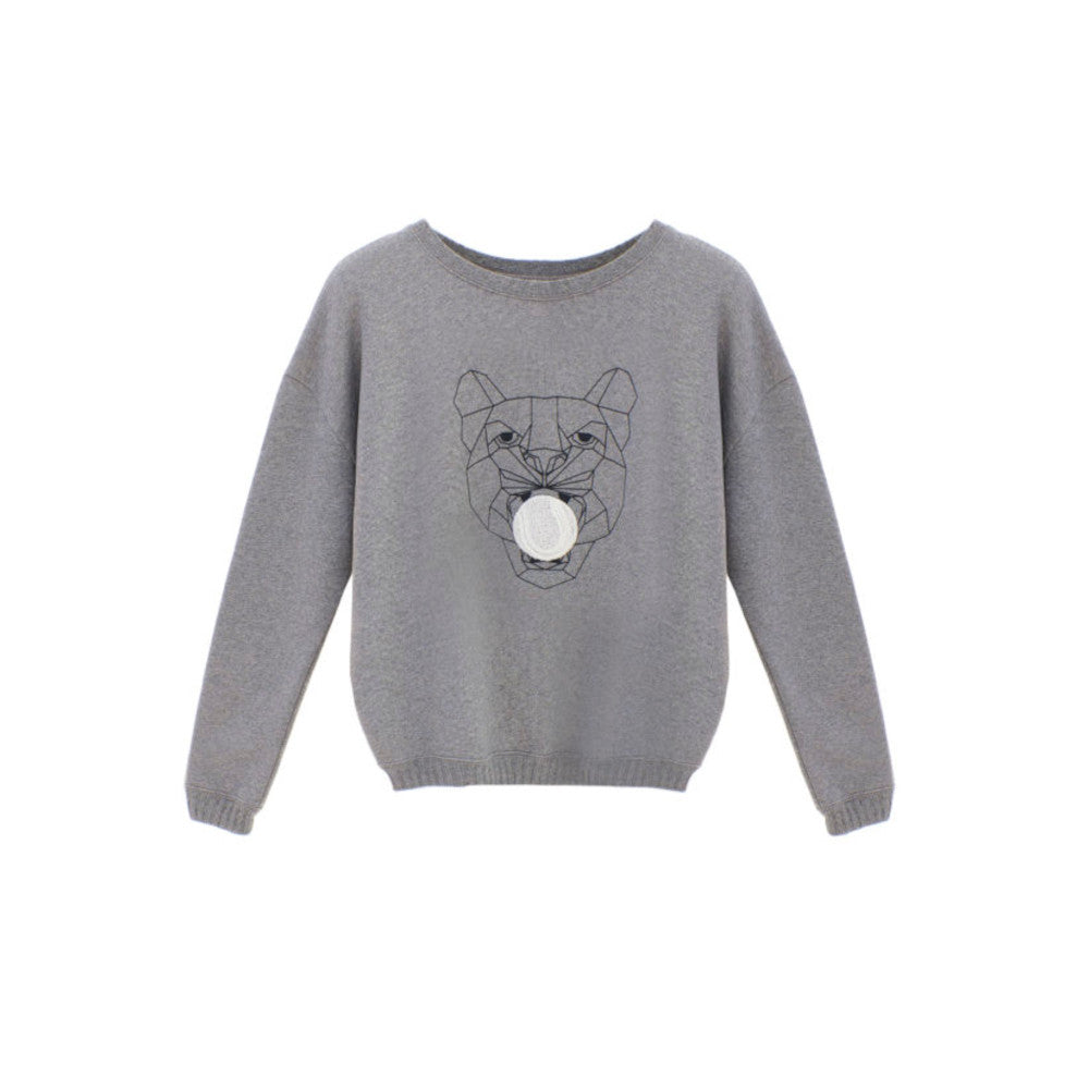 Vieux Jeu Sweat Panter Noir