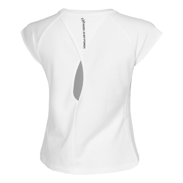 Bullpadel T-Shirt Roete Blanc