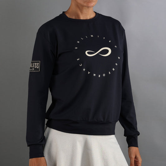 ENDLESS SWEAT-SHIRT INNER TECH - BLACK GOLDEN