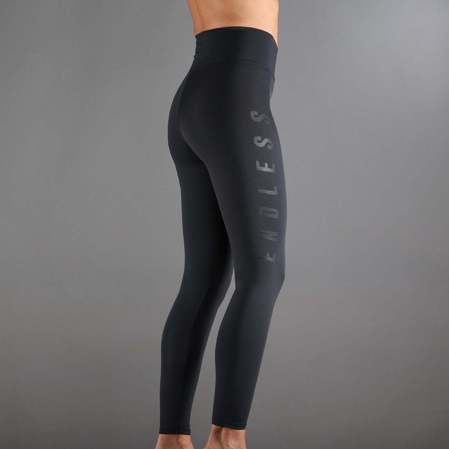 ENDLESS LEGGINGS CROSS POCKET - BLACK ENDLESS