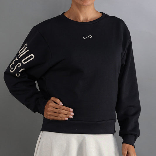 ENDLESS  SWEAT-SHIRT SWELL - BLACK GOLDEN