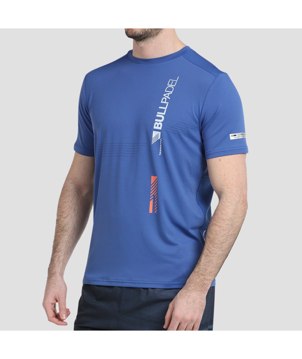 Bullpadel T-Shirt Adive Bleu