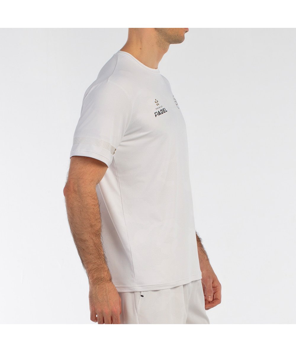 BULLPADEL T-SHIRT BIZME BLANC