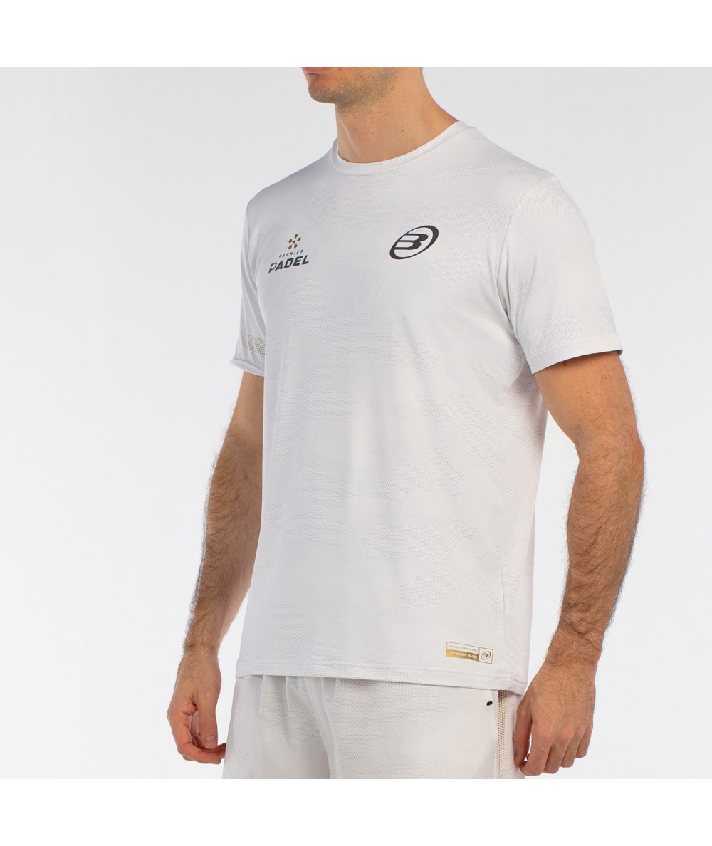 BULLPADEL T-SHIRT BIZME BLANC