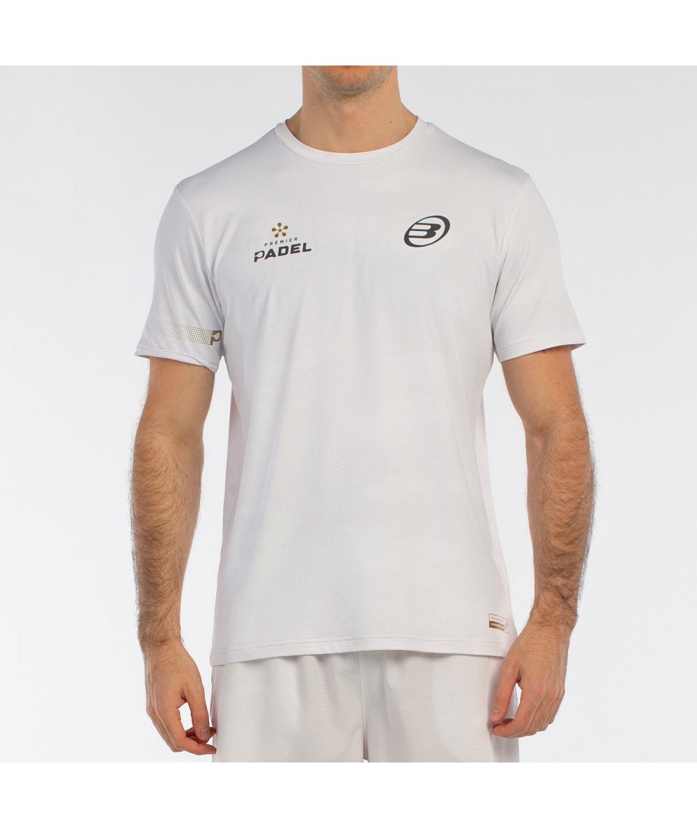 BULLPADEL T-SHIRT BIZME BLANC