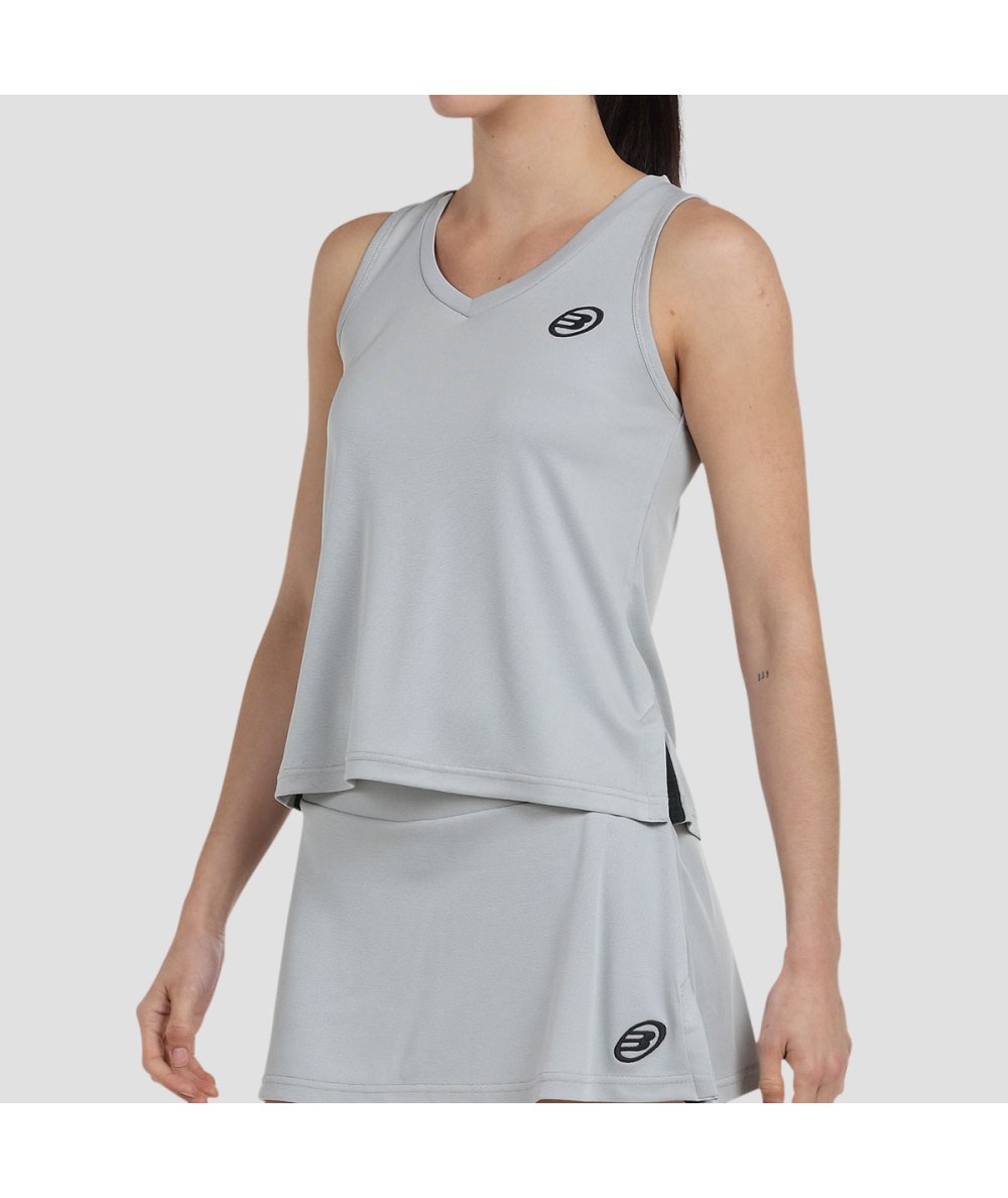 Bullpadel Top Diles Gris Clair