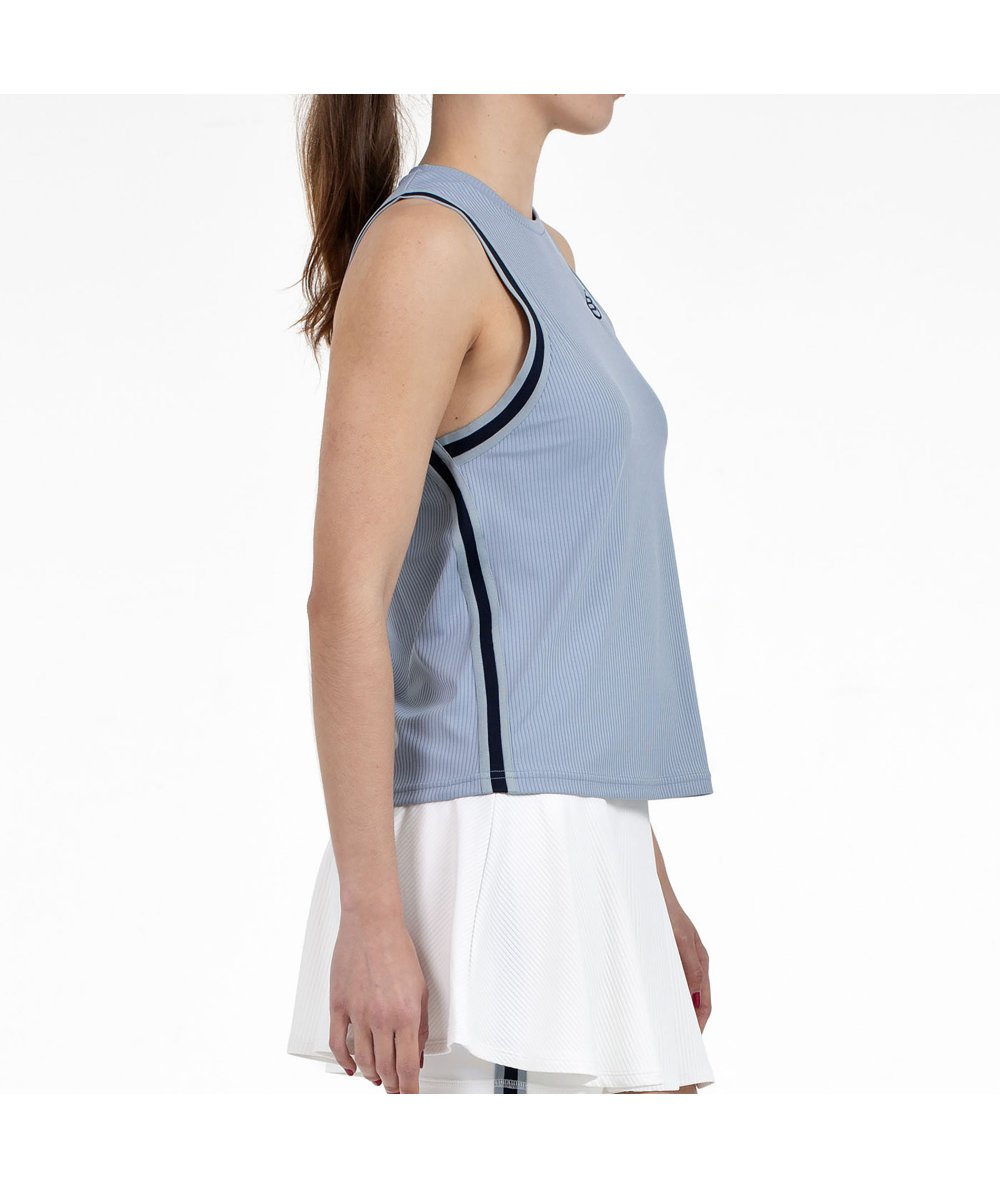 CAMISETA BULLPADEL TALAVA AZUL ACERO