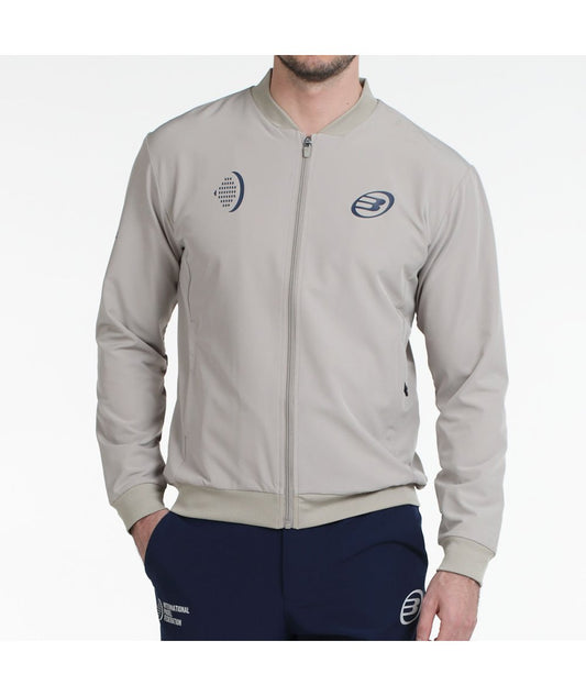 BULLPADEL VESTE CASTANO GRIS PIERRE