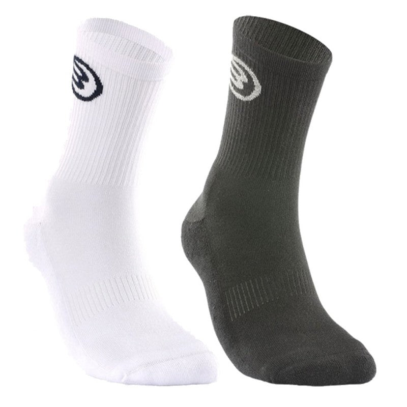 Bullpadel Chaussettes 2P Noir/Blanc