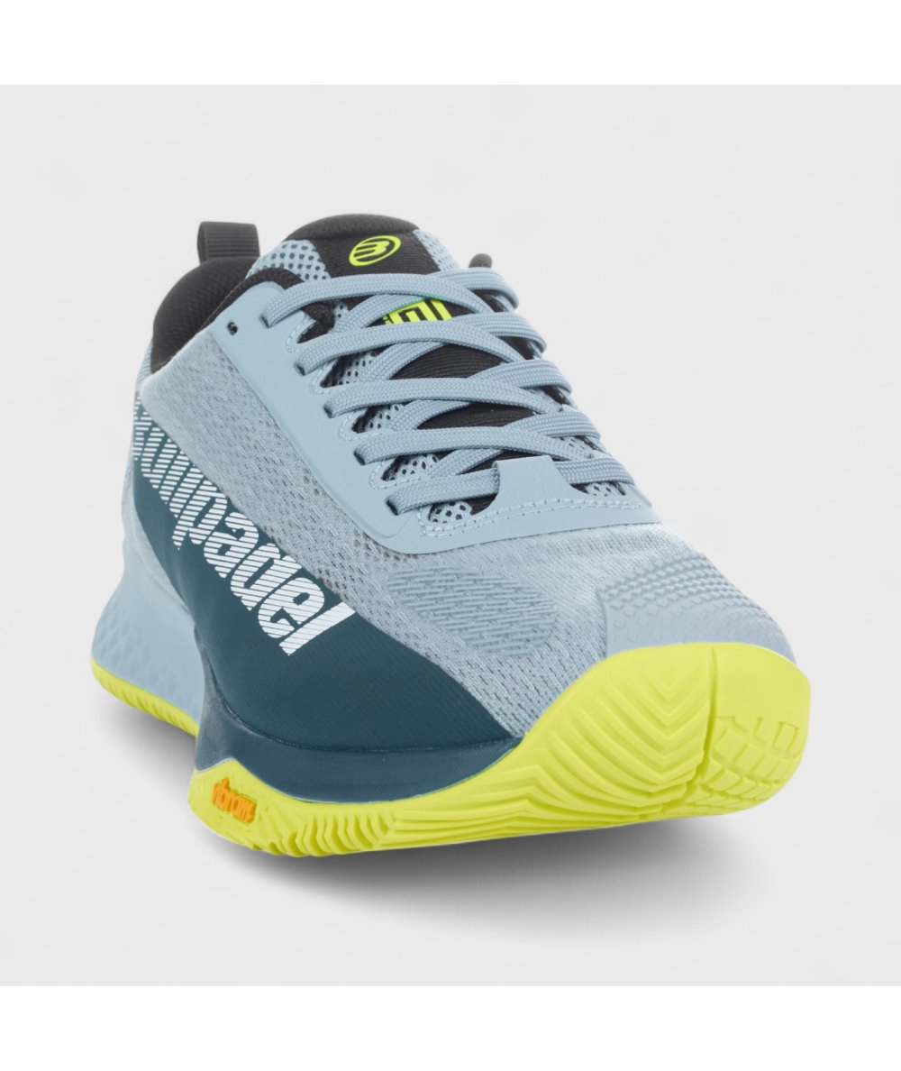 CHAUSSURES BULLPADEL X-PLO VIBRAM 25I ACIER BLEU