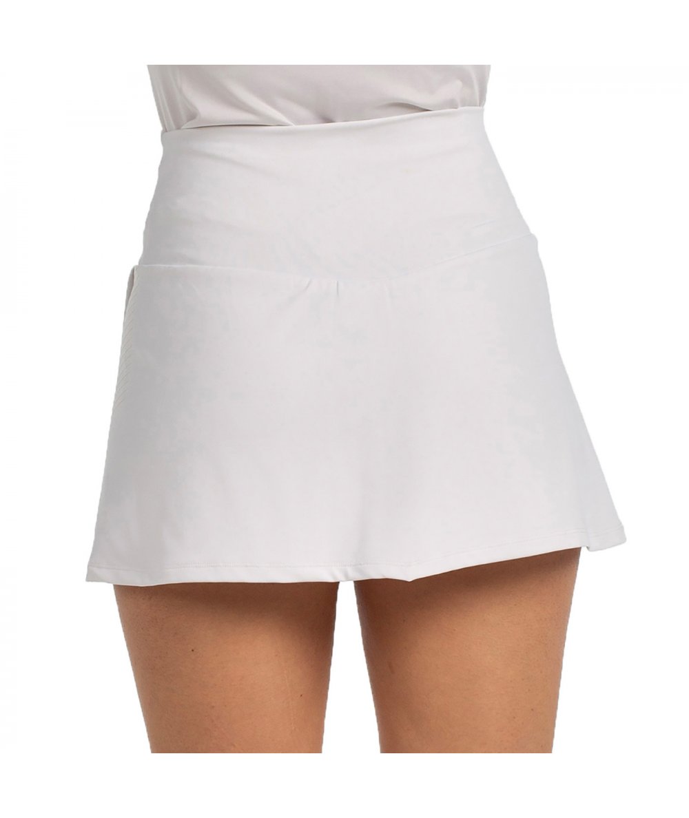 JUPE BULLPADEL ESQUI BLANC