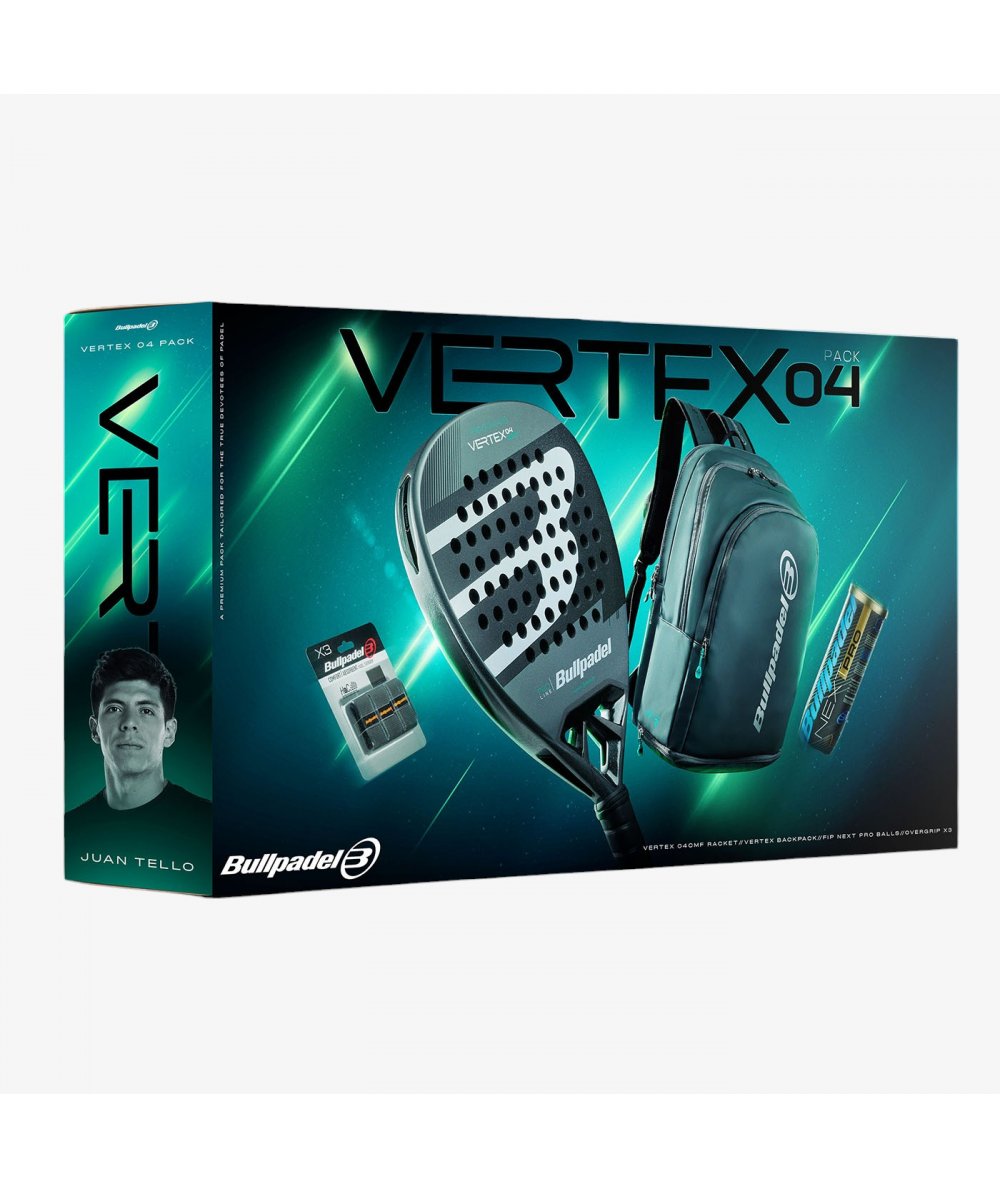 BULLPADEL PACK VERTEX04 M 25