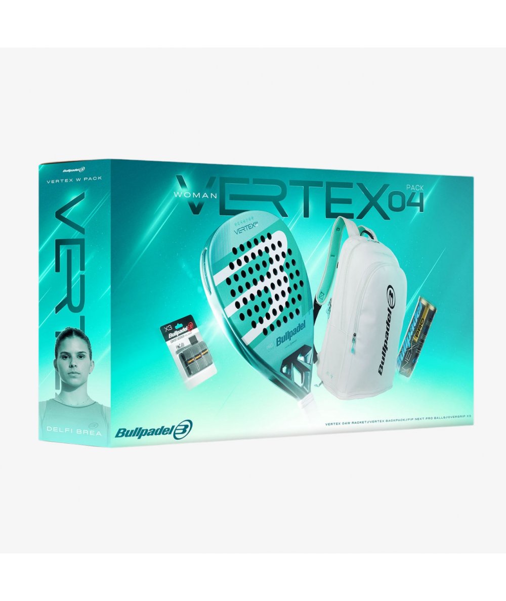 BULLPADEL PACK VERTEX04 WOMAN 25