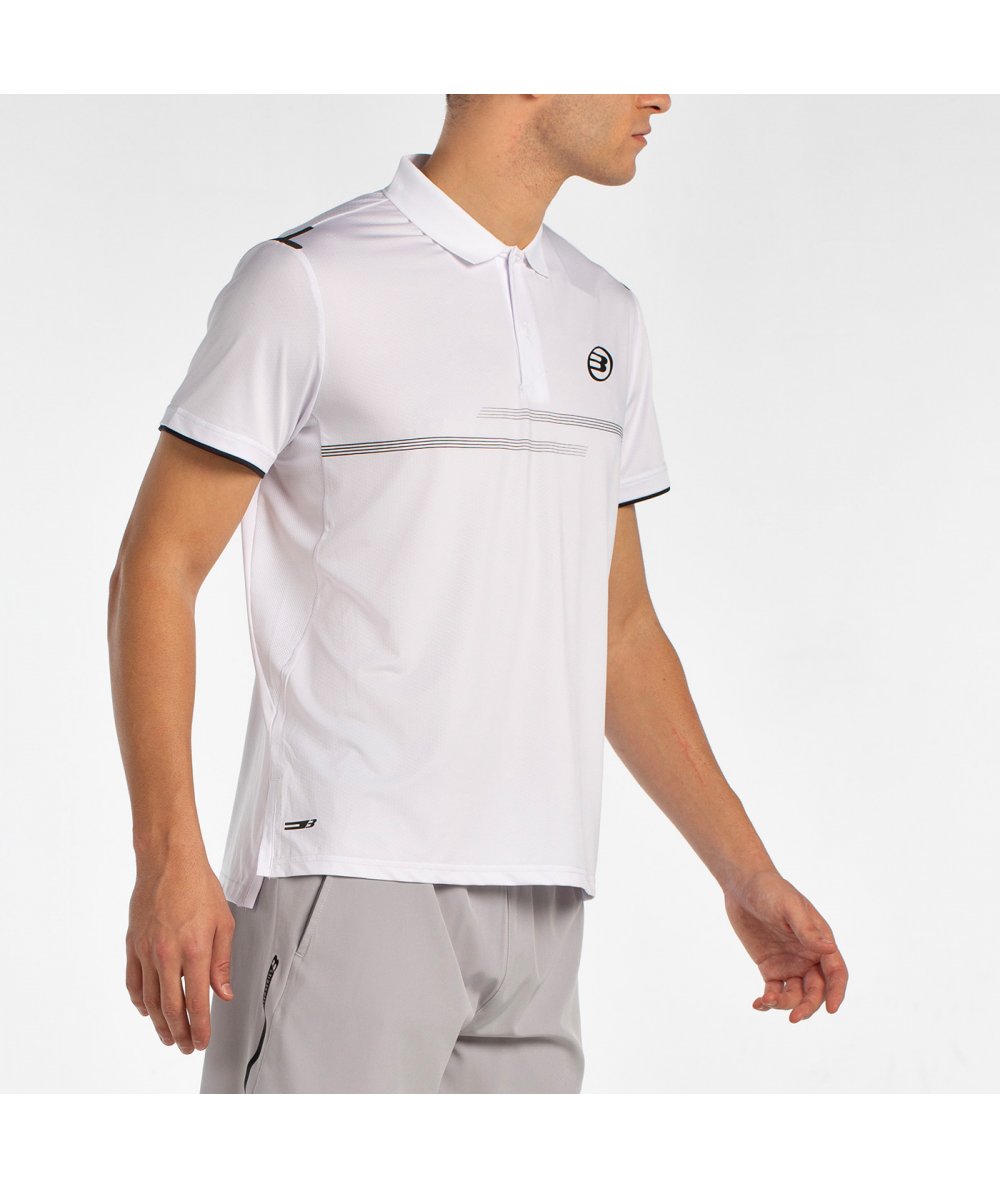BULLPADEL POLO BLANC MENKAR