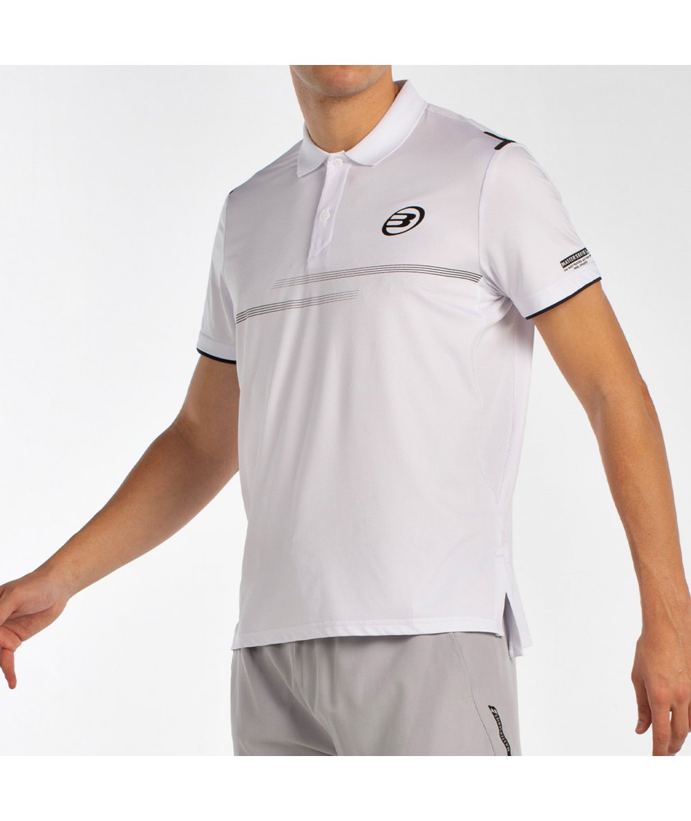 BULLPADEL POLO BLANC MENKAR