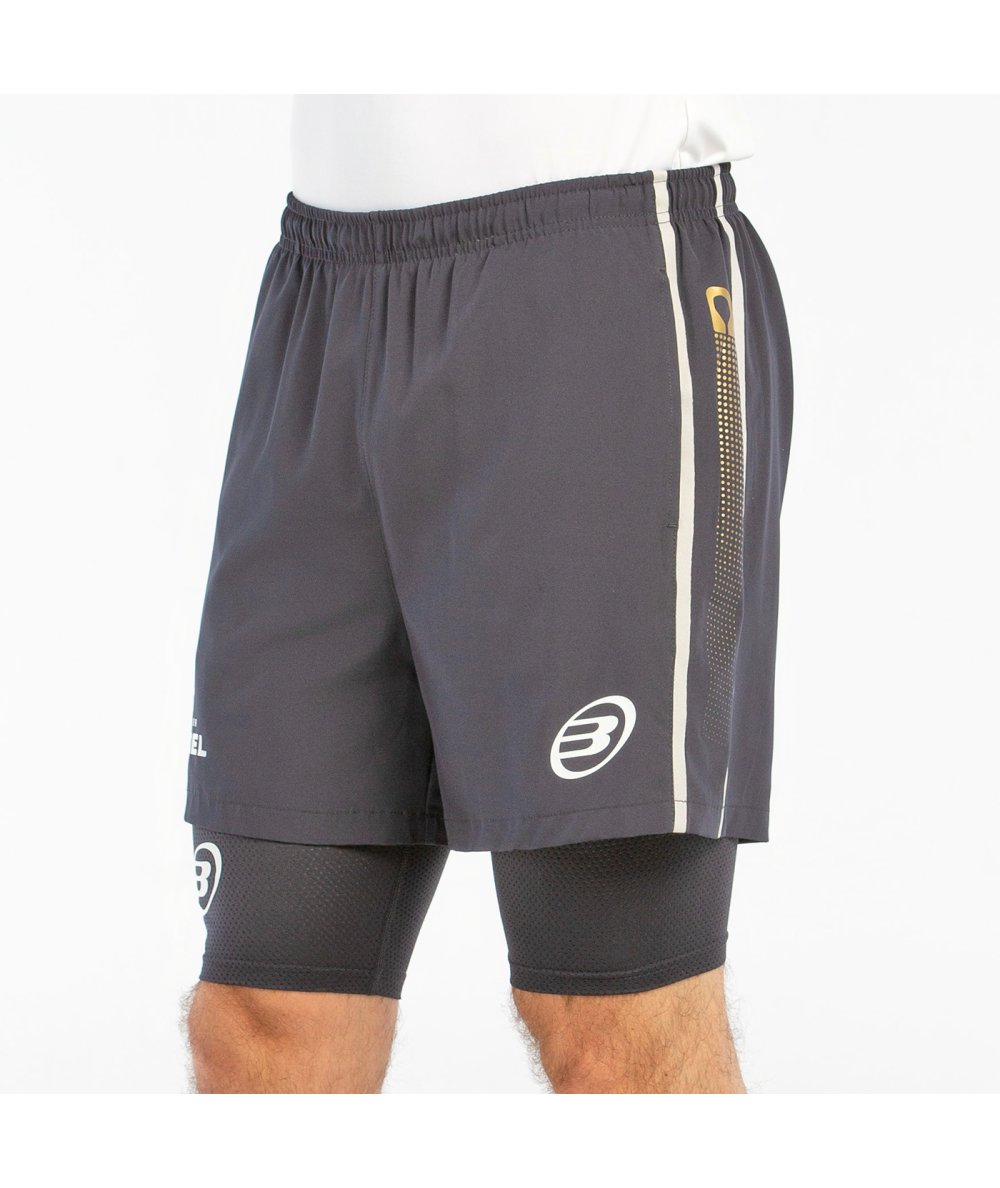 BULLPADEL SHORT BARDE CARBON