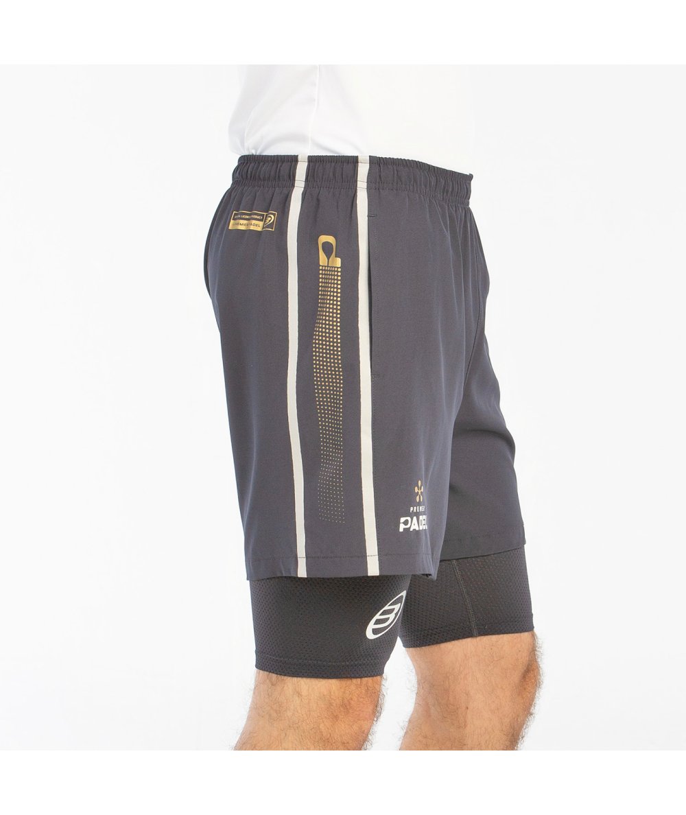 BULLPADEL SHORT BARDE CARBON