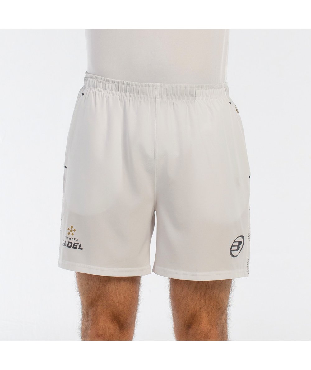 BULLPADEL SHORT BROZO BLANC