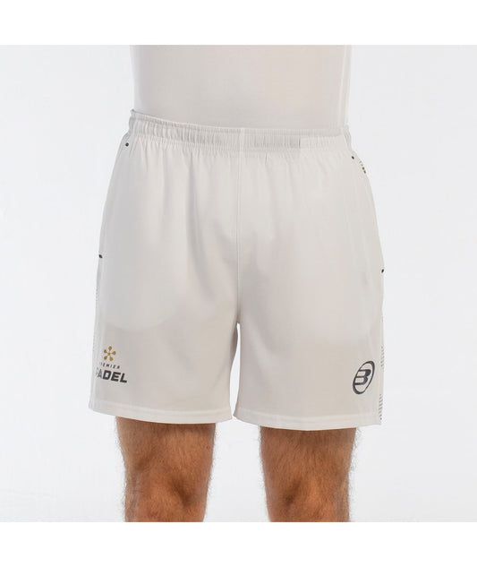 BULLPADEL SHORT BROZO BLANC