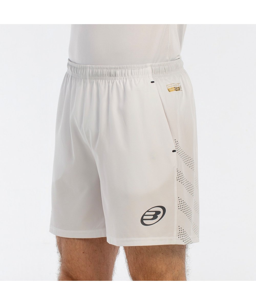 BULLPADEL SHORT BROZO BLANC