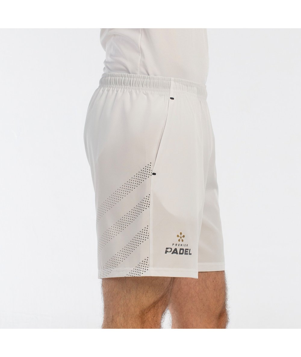 BULLPADEL SHORT BROZO BLANC