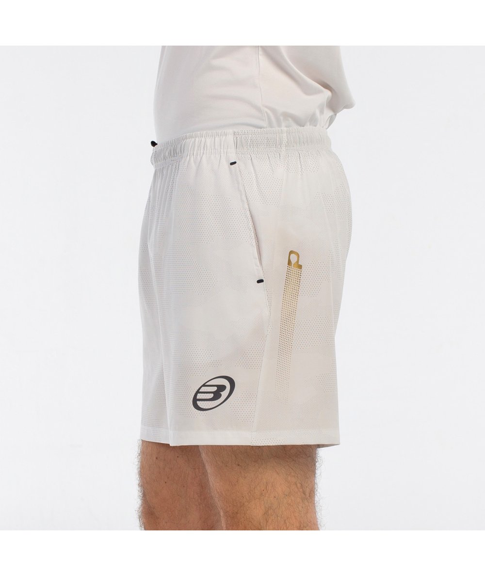 BULLPADEL SHORT BUGLE BLANC