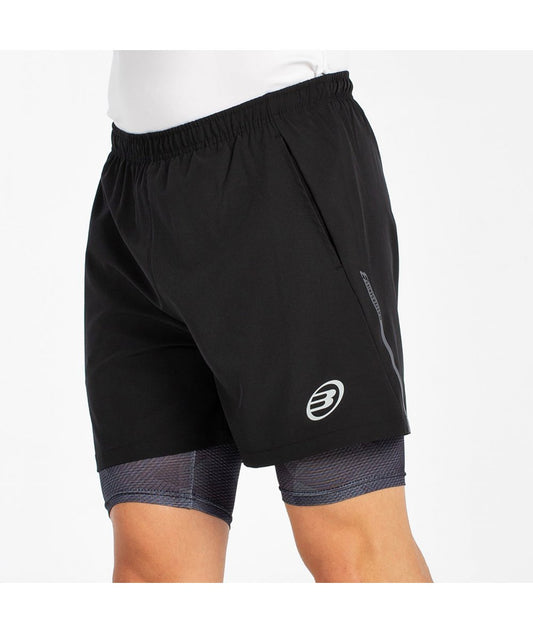 BULLPADEL SHORT MANZAN NOIR