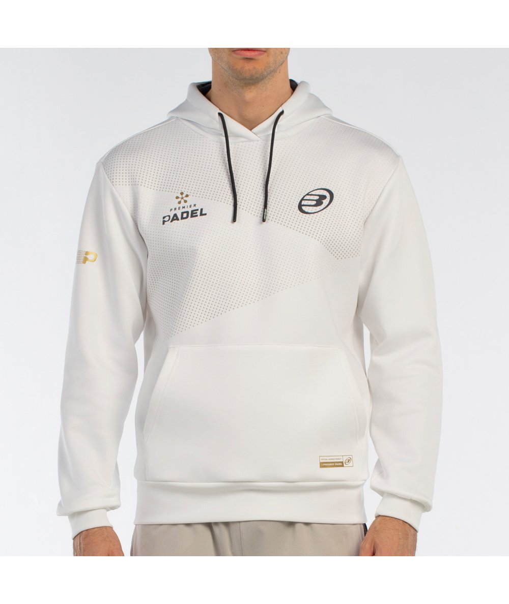 BULLPADEL SWEATSHIRT BAQUE BLANC