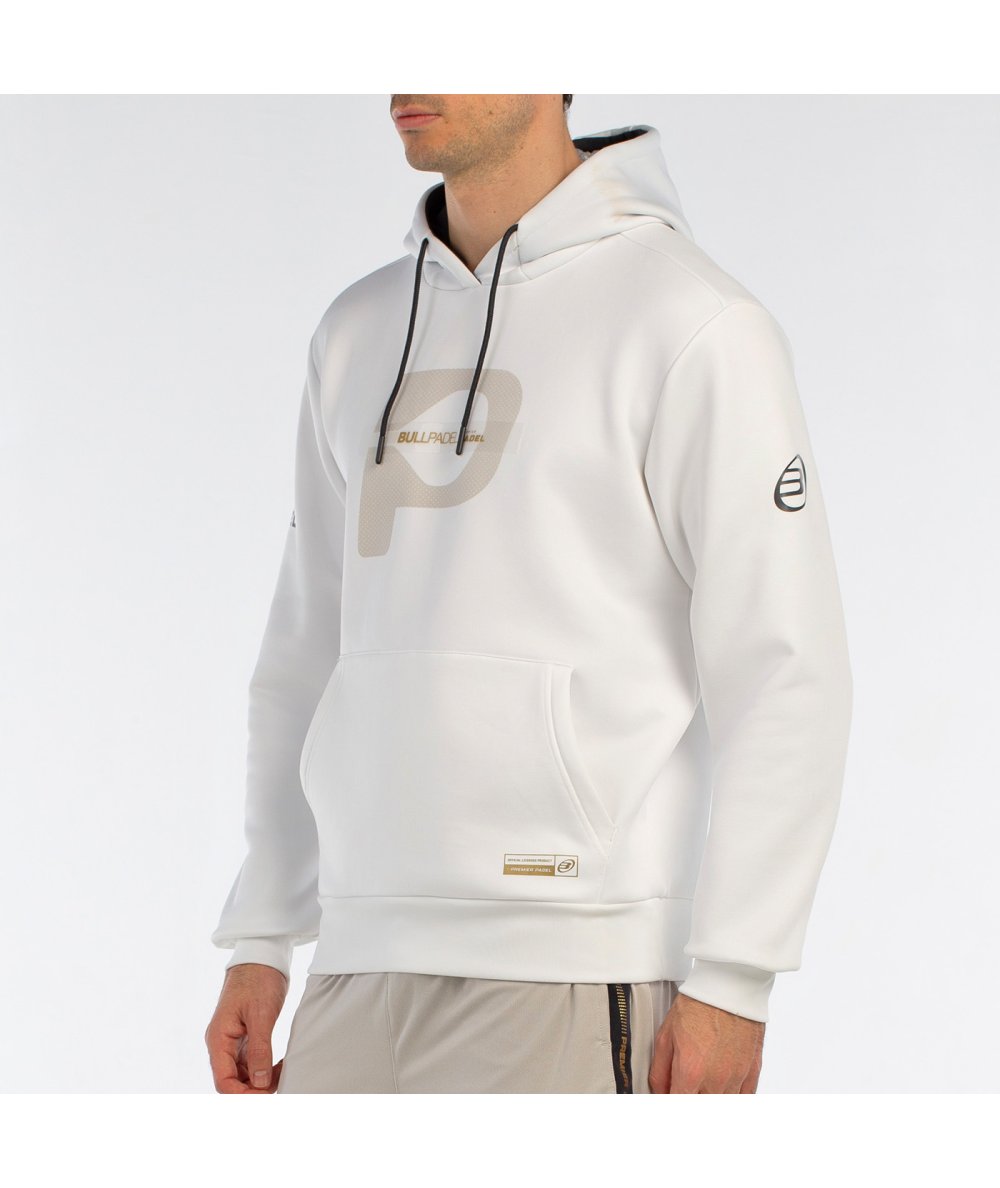 BULLPADEL SWEATSHIRT BROTA BLANC