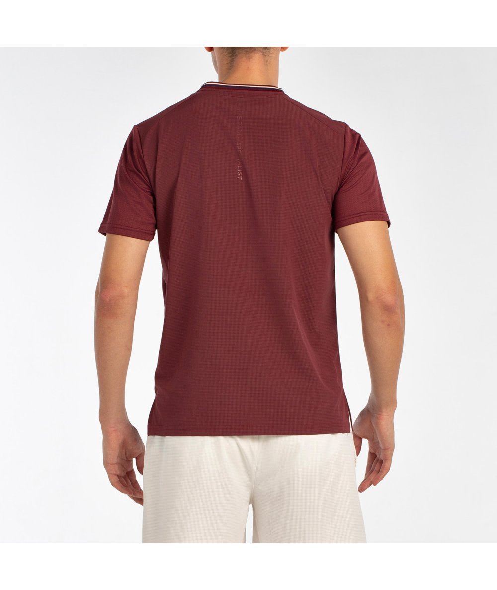 BULLPADEL T-SHIRT ACRUX BORDEAUX