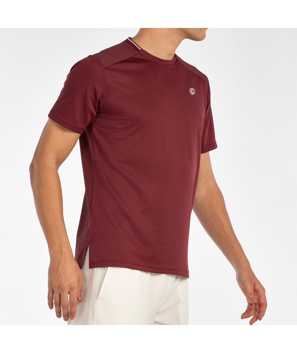 BULLPADEL T-SHIRT ACRUX BORDEAUX