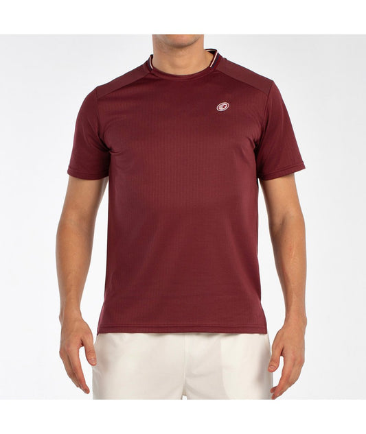 BULLPADEL T-SHIRT ACRUX BORDEAUX