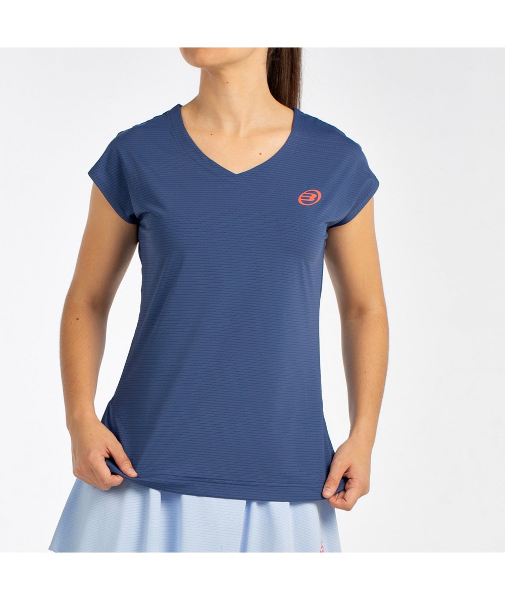 BULLPADEL T-SHIRT COVELO OMBRE BLEU