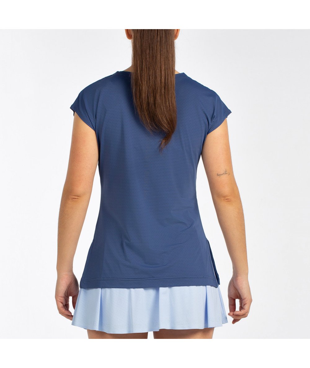 BULLPADEL T-SHIRT COVELO OMBRE BLEU