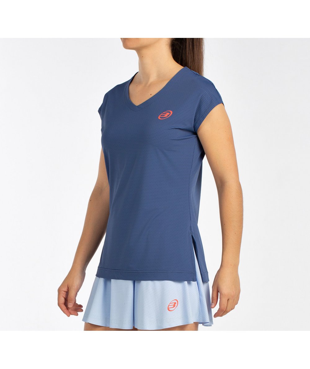 BULLPADEL T-SHIRT COVELO OMBRE BLEU