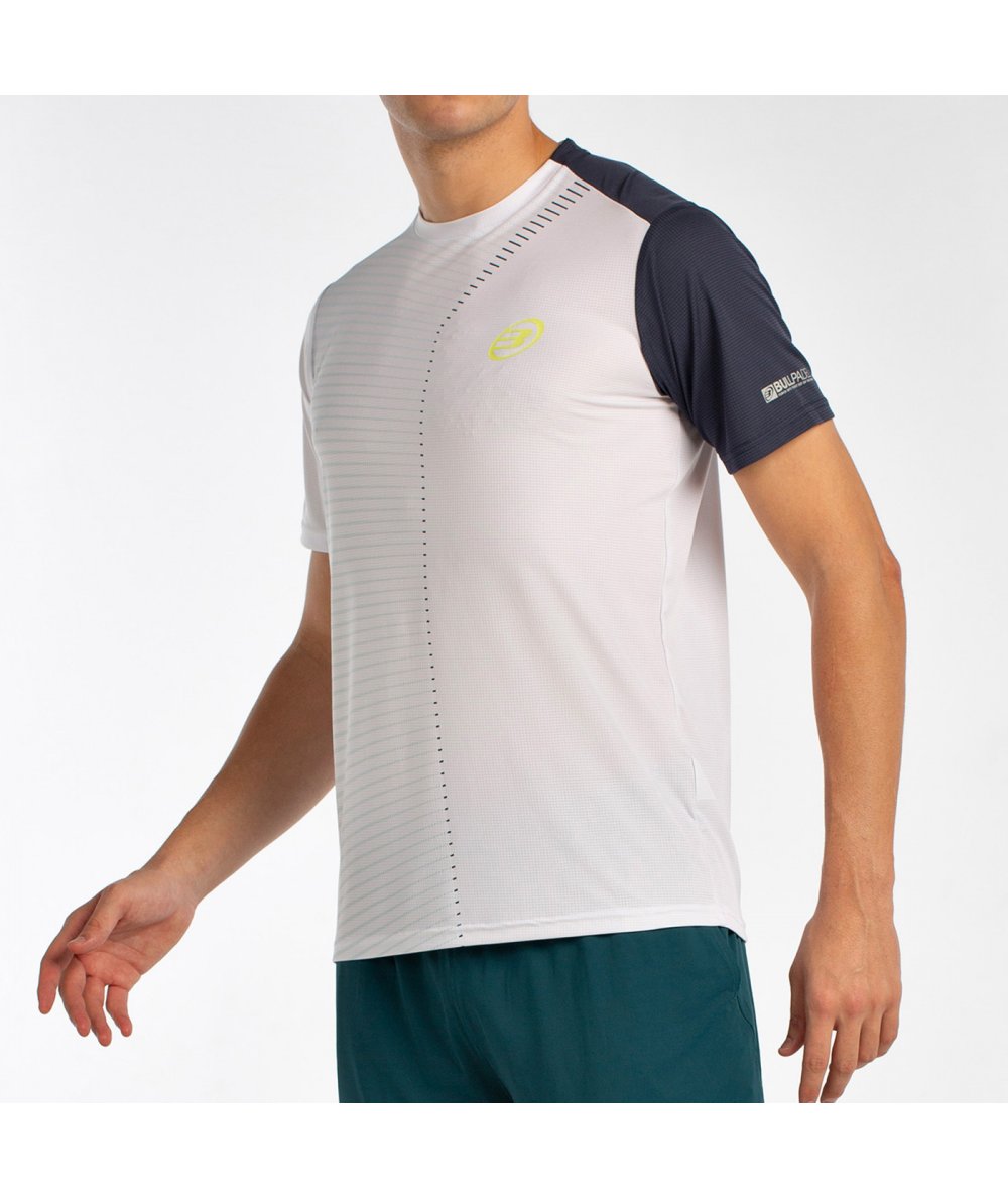 BULLPADEL T-SHIRT LLICO BLANC