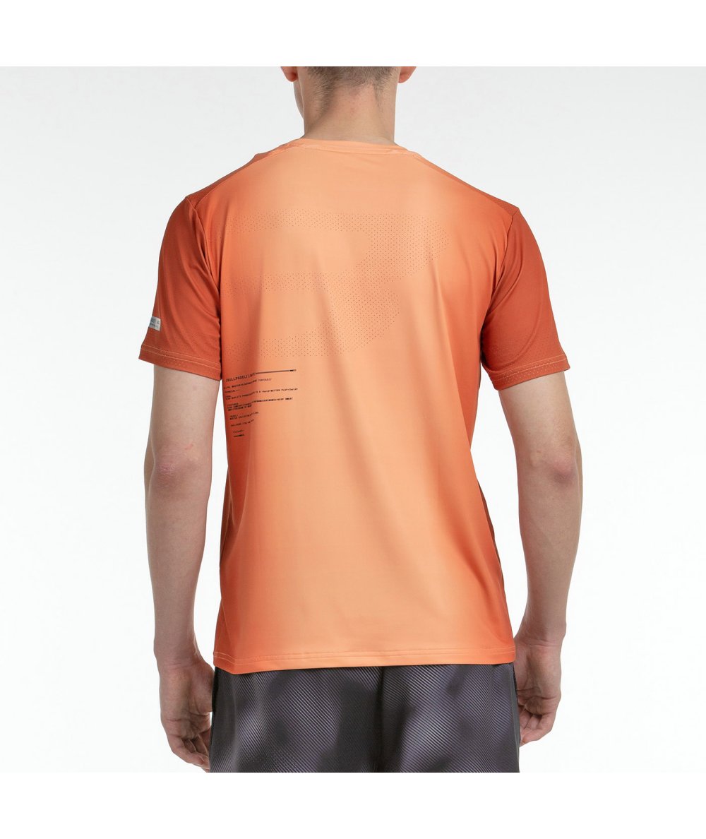 BULLPADEL T-SHIRT MUROS PAPAYA