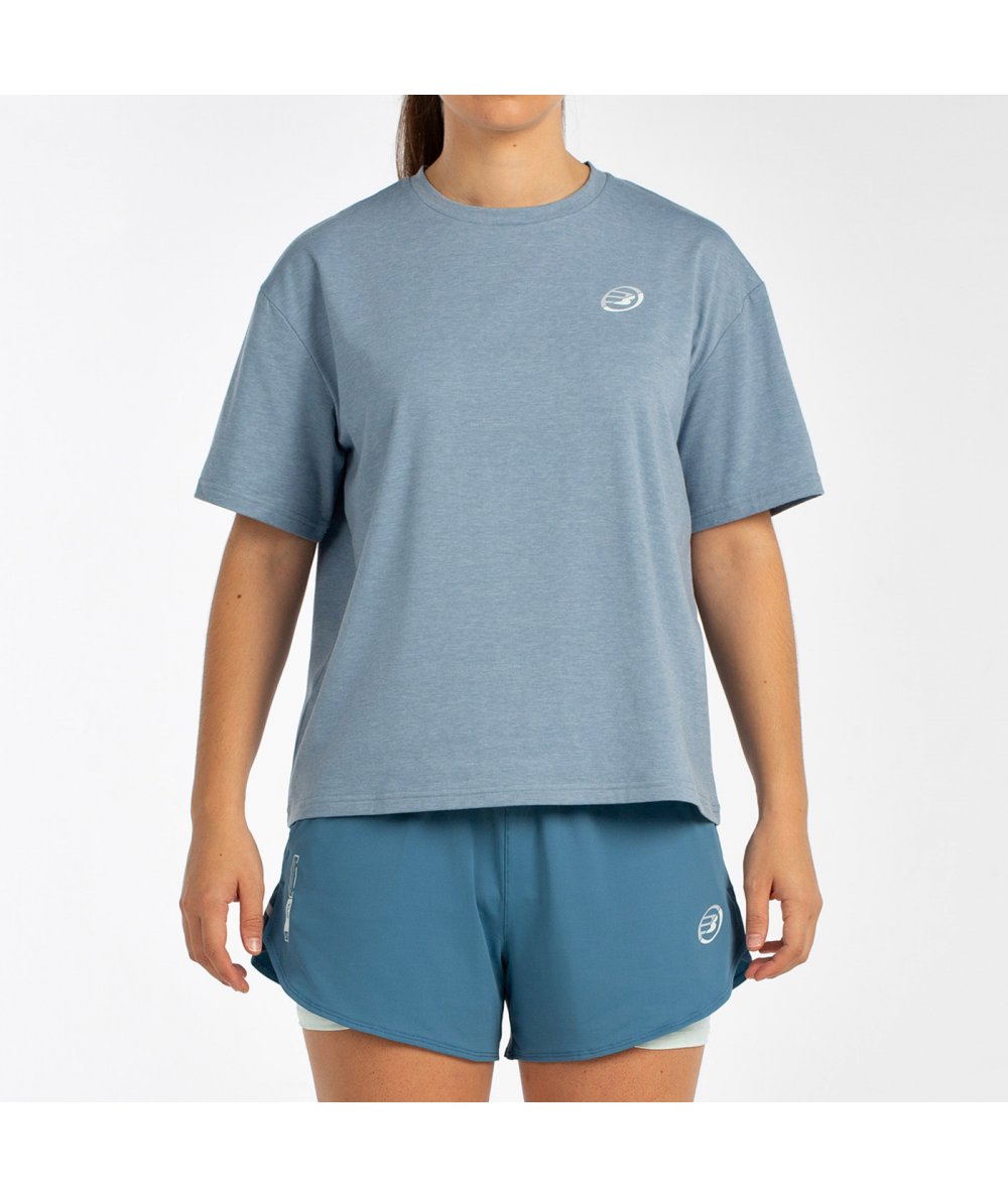 T-SHIRT BULLPADEL OYEME VIGORE BLEU VERT