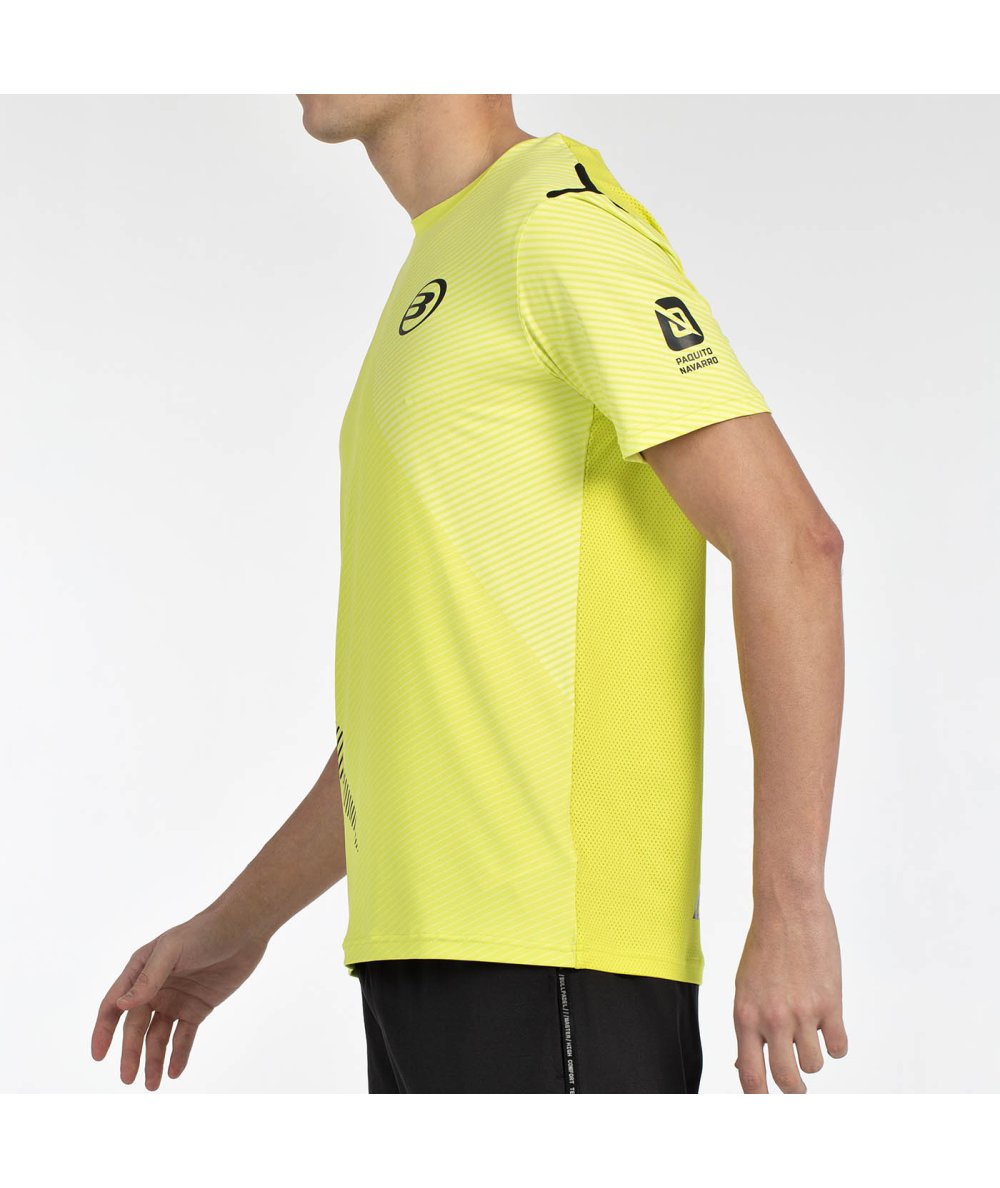 BULLPADEL T-SHIRT  PAQUITO 25V CITRON VERT
